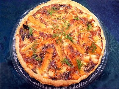 Quiche au surimi