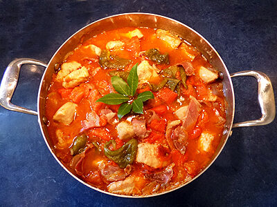 Sauté de dinde basquaise - 10