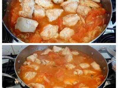 Sauté de dinde basquaise - 8