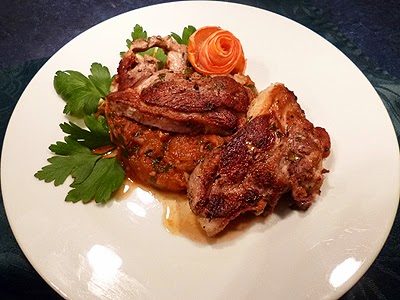 Selle d’agneau à la provençale