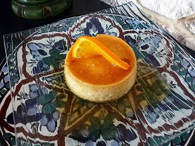 Crème renversée a l’orange