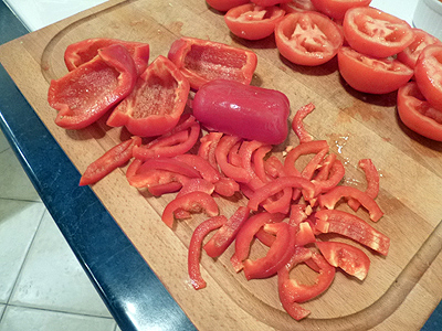 Clafoutis de tomates - 2