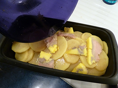 Pommes de terre au foie gras - 6