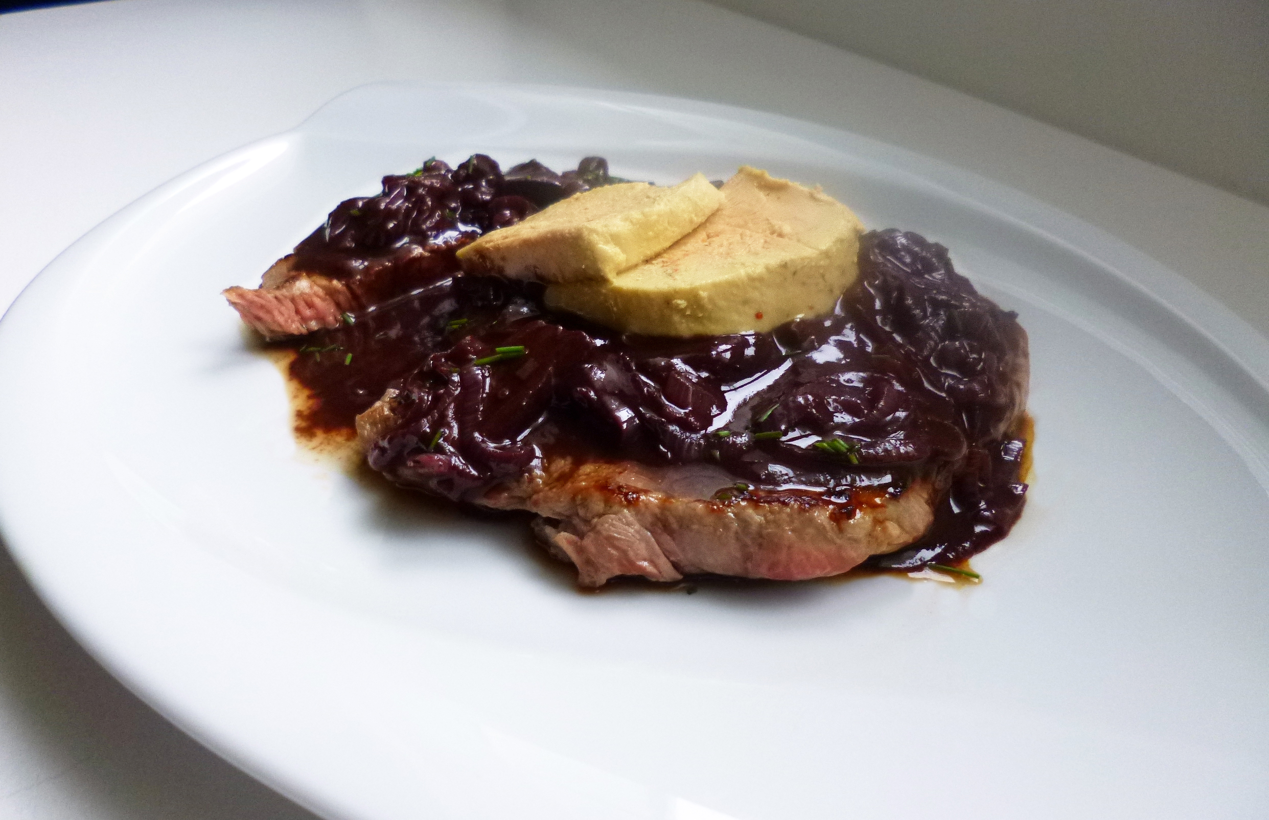 Steak sauce au vin - 1