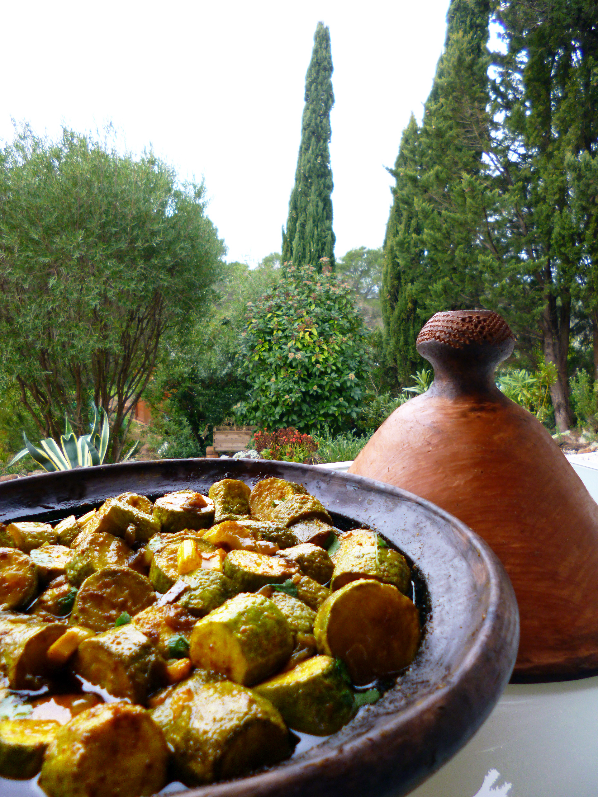 Courgettes au ras el hanout - 1