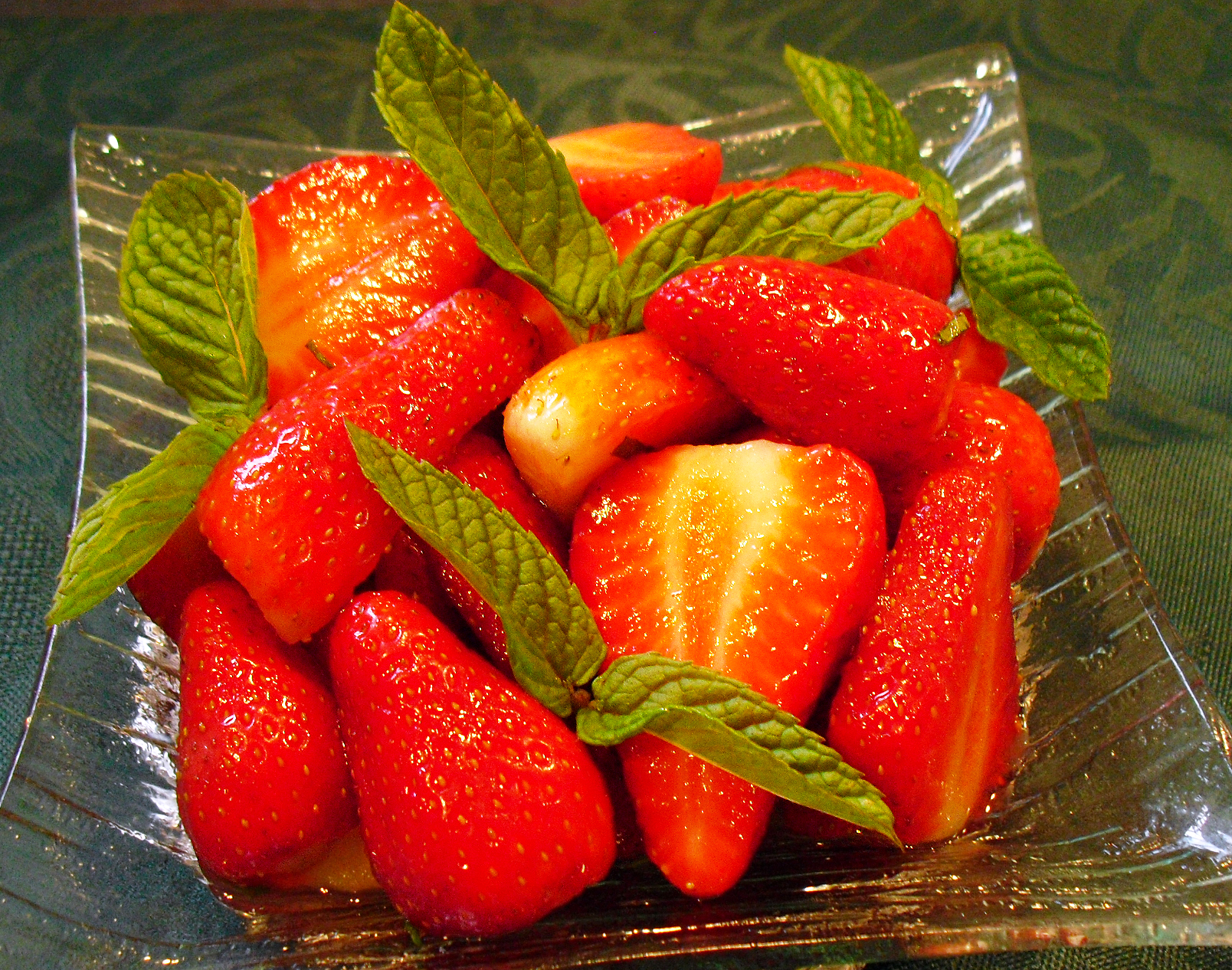 Salade de fraises - 1