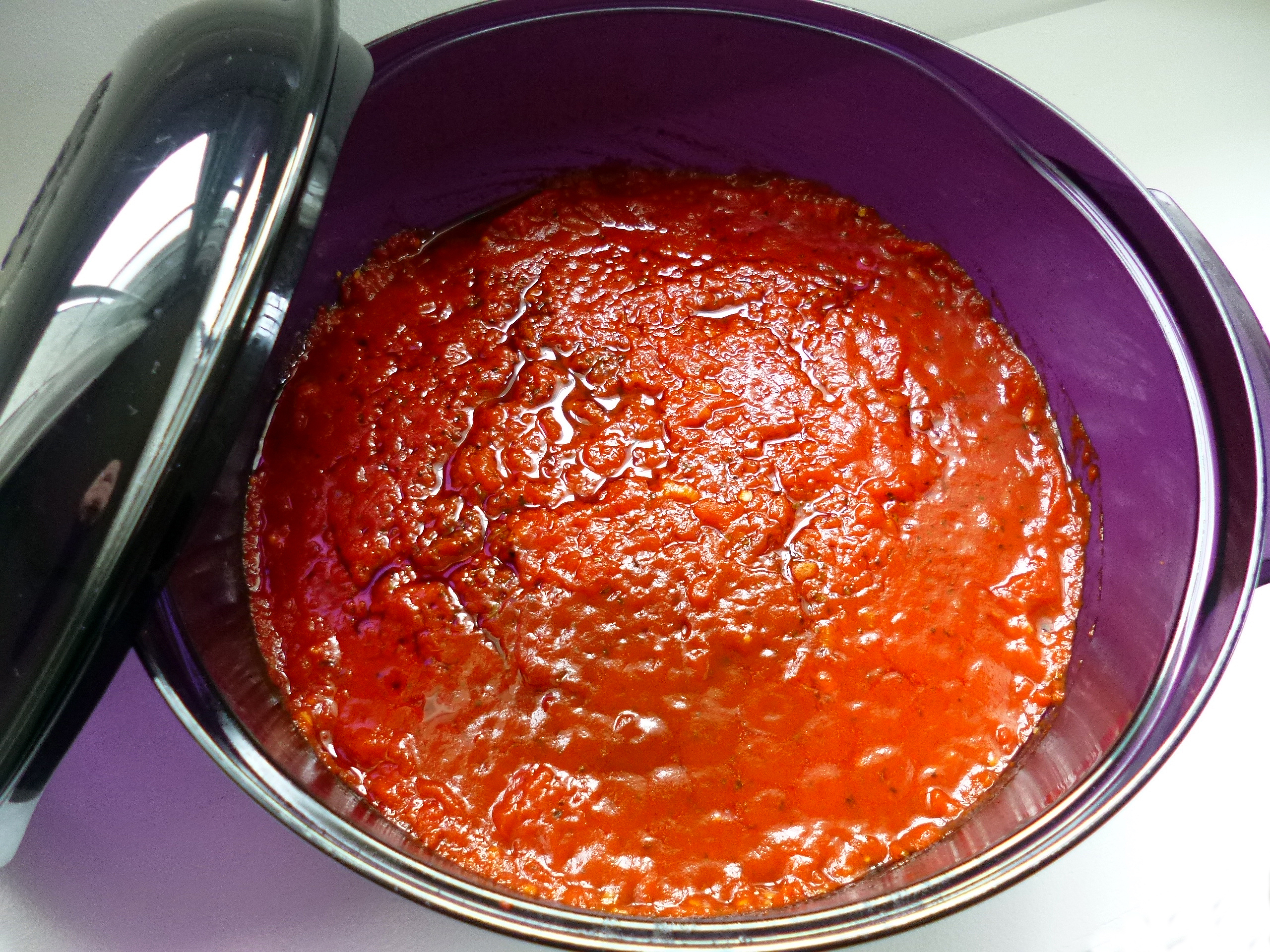 Sauce tomate facile au micro-ondes (vidéo) - 1