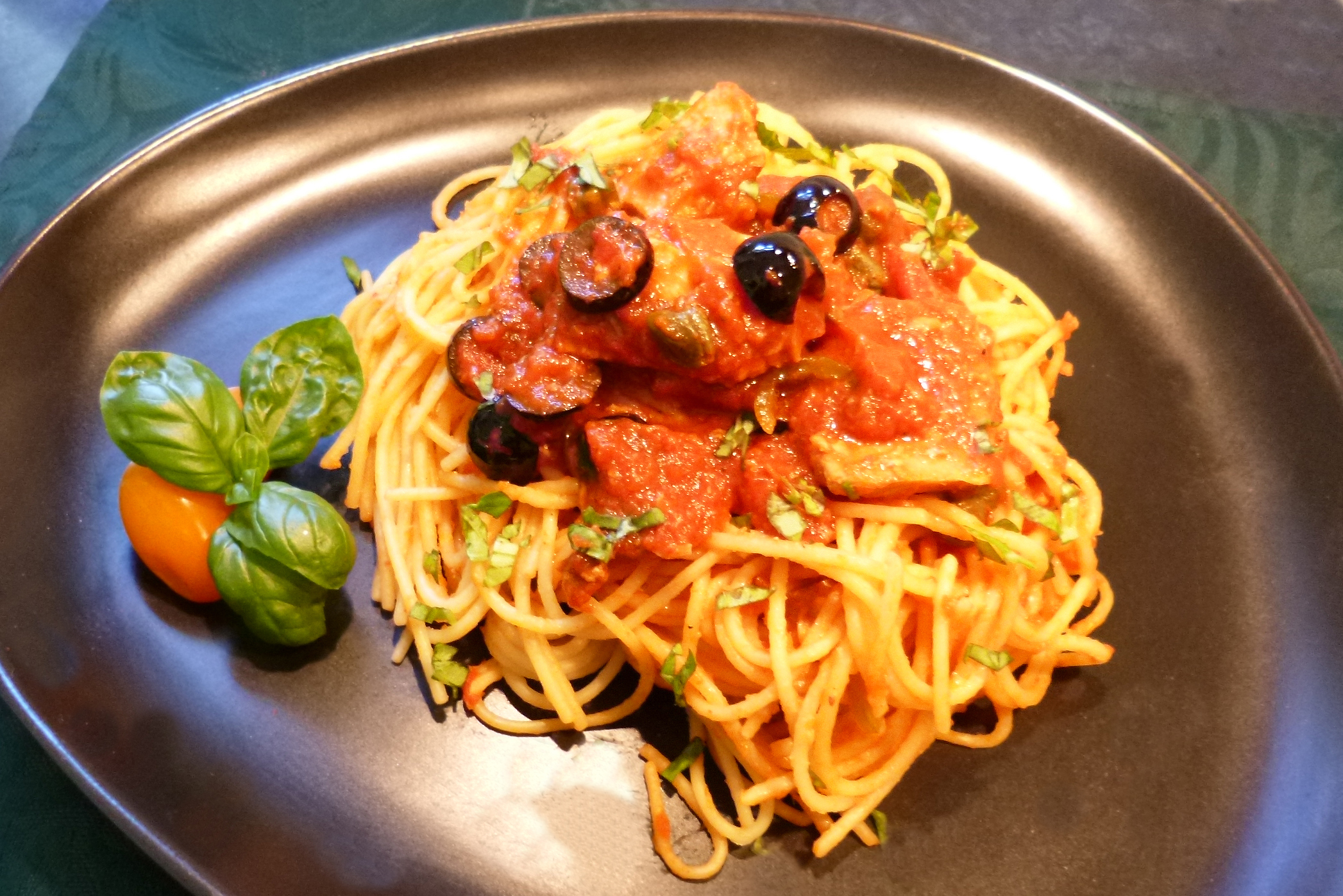 Spaghettis au thon - 1