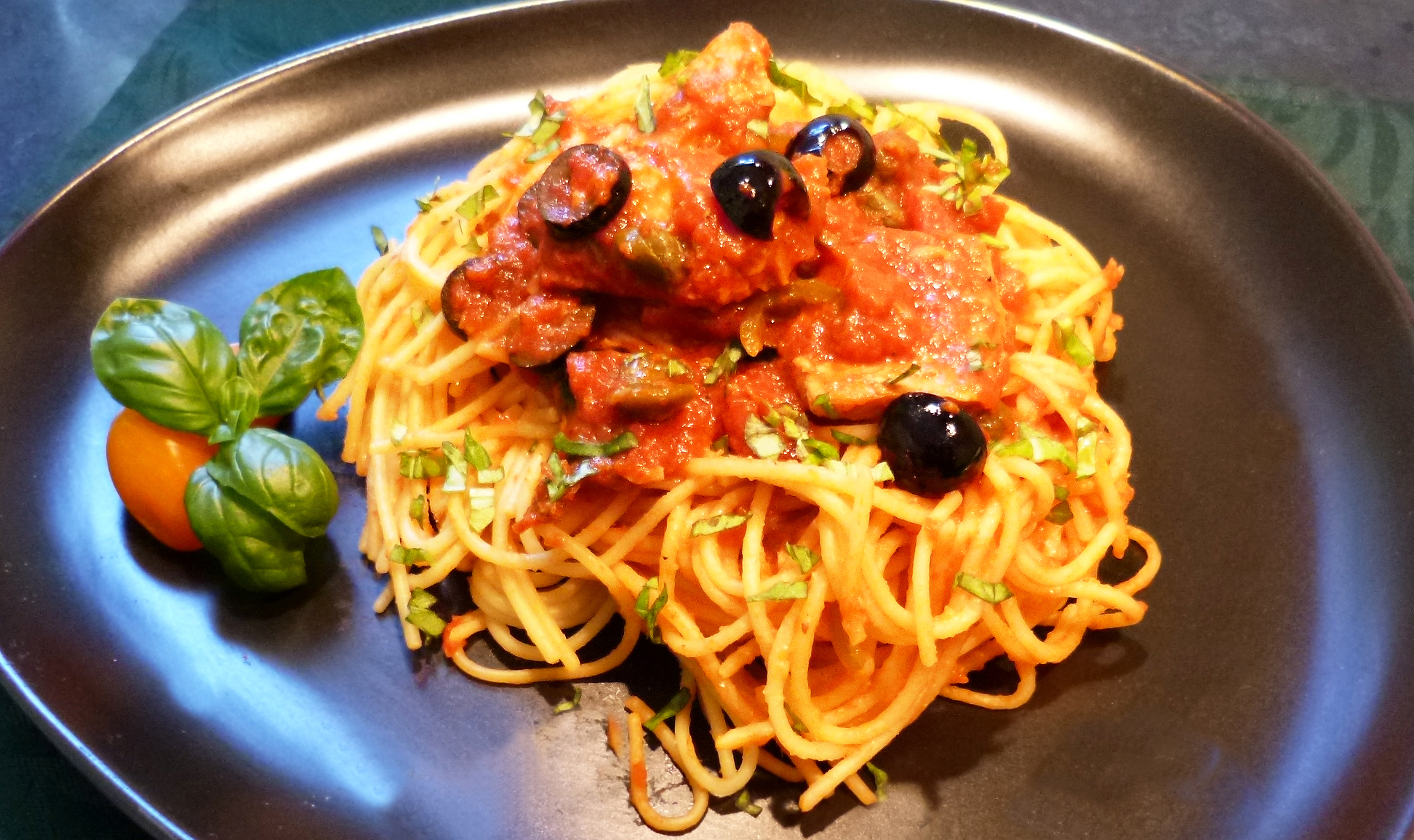 Spaghettis au thon - 2