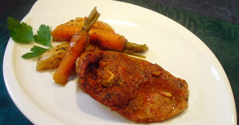 Tajine d’agneau à la coriandre