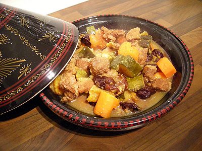 Tajine d’agneau aux abricots