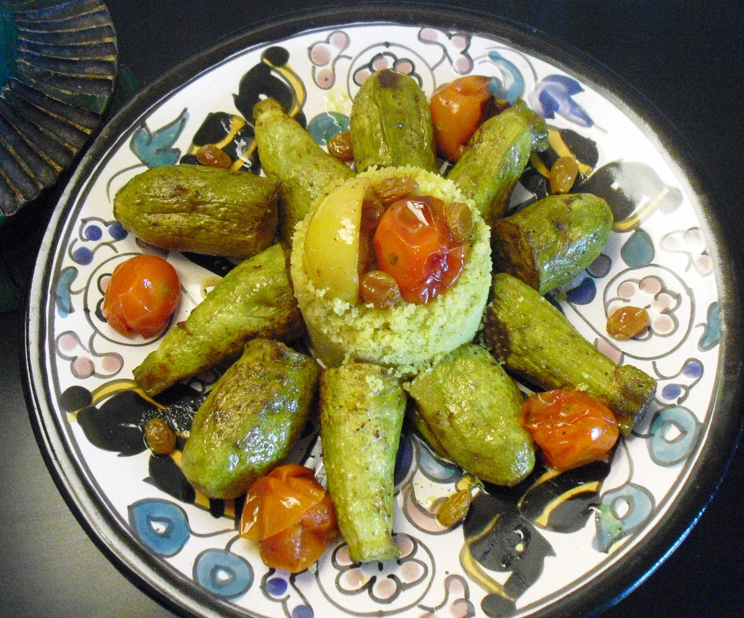 Tajine de courgettes - 1