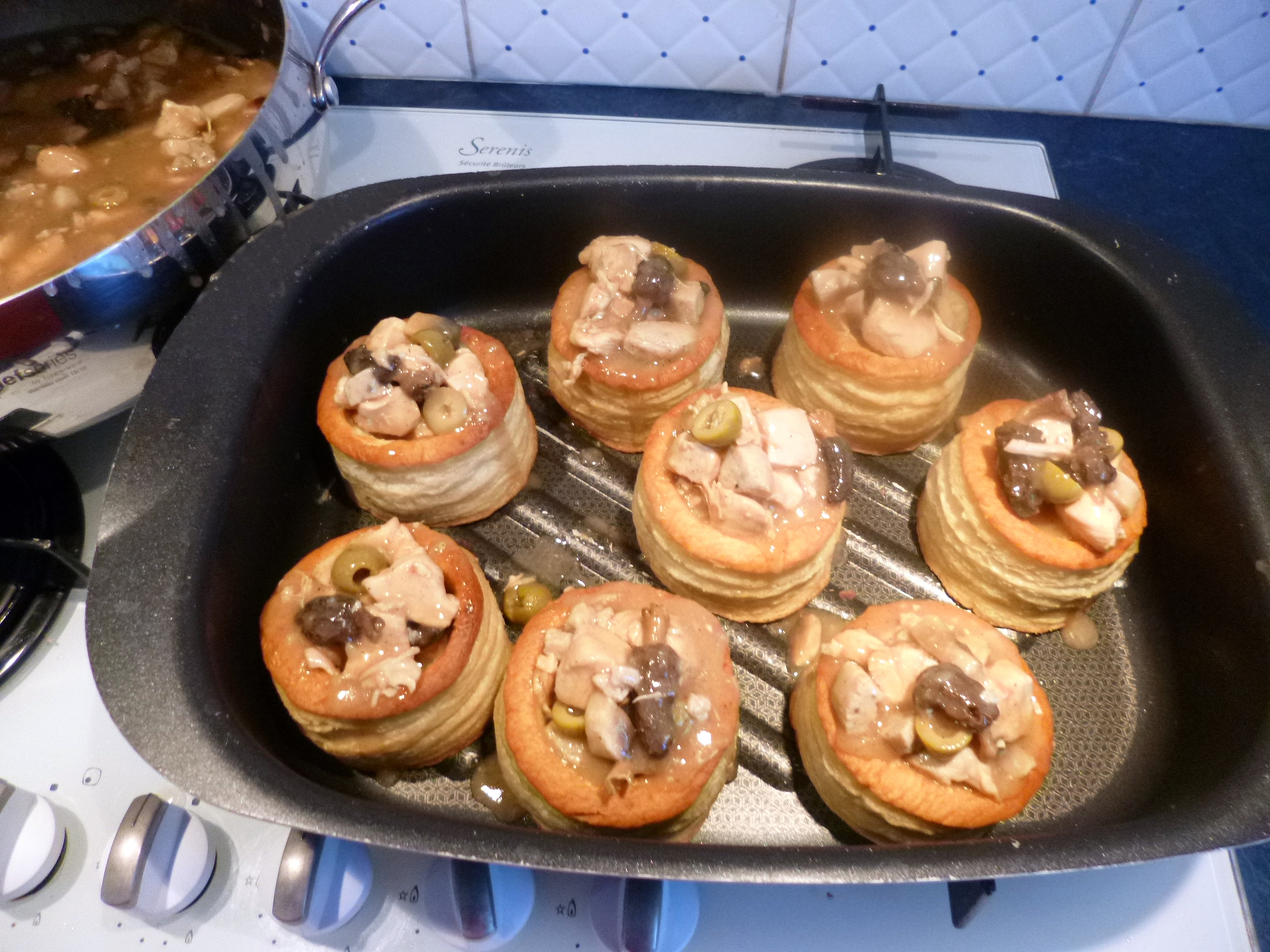 Vol au vent au poulet - 10