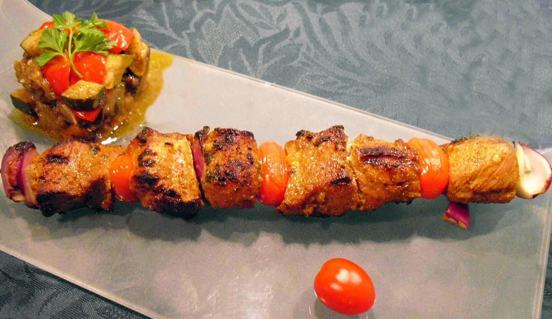 Brochettes d'agneau - 1