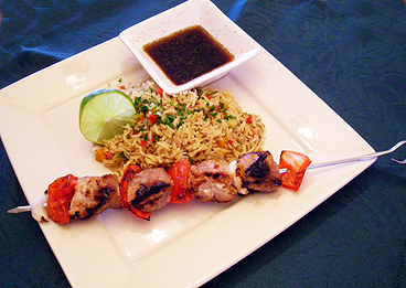 Brochettes de filet mignon et riz basmati - 7