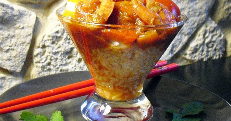 Crevettes façon Thaï