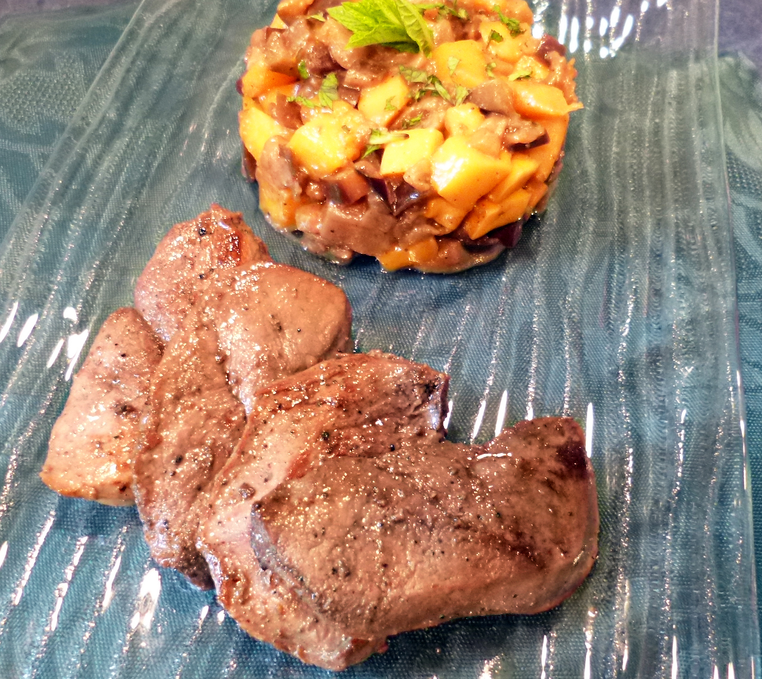 Filets de canard sur plancha - 2