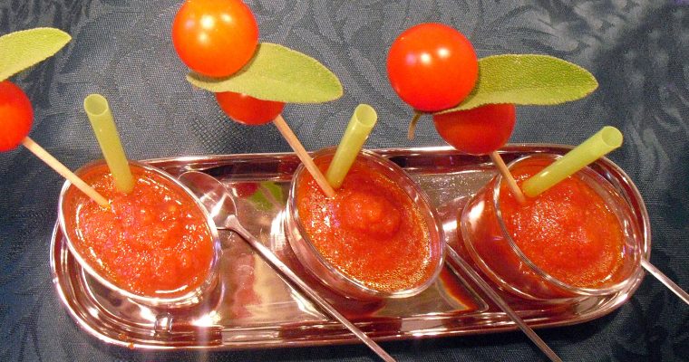 Gaspacho de tomates