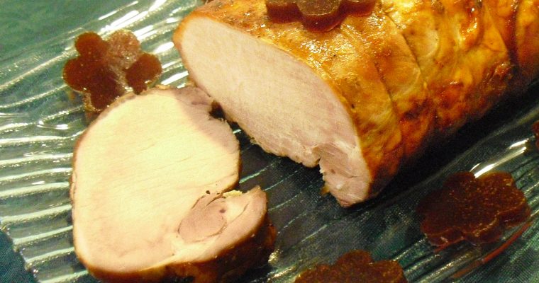 Rôti de porc en gelée