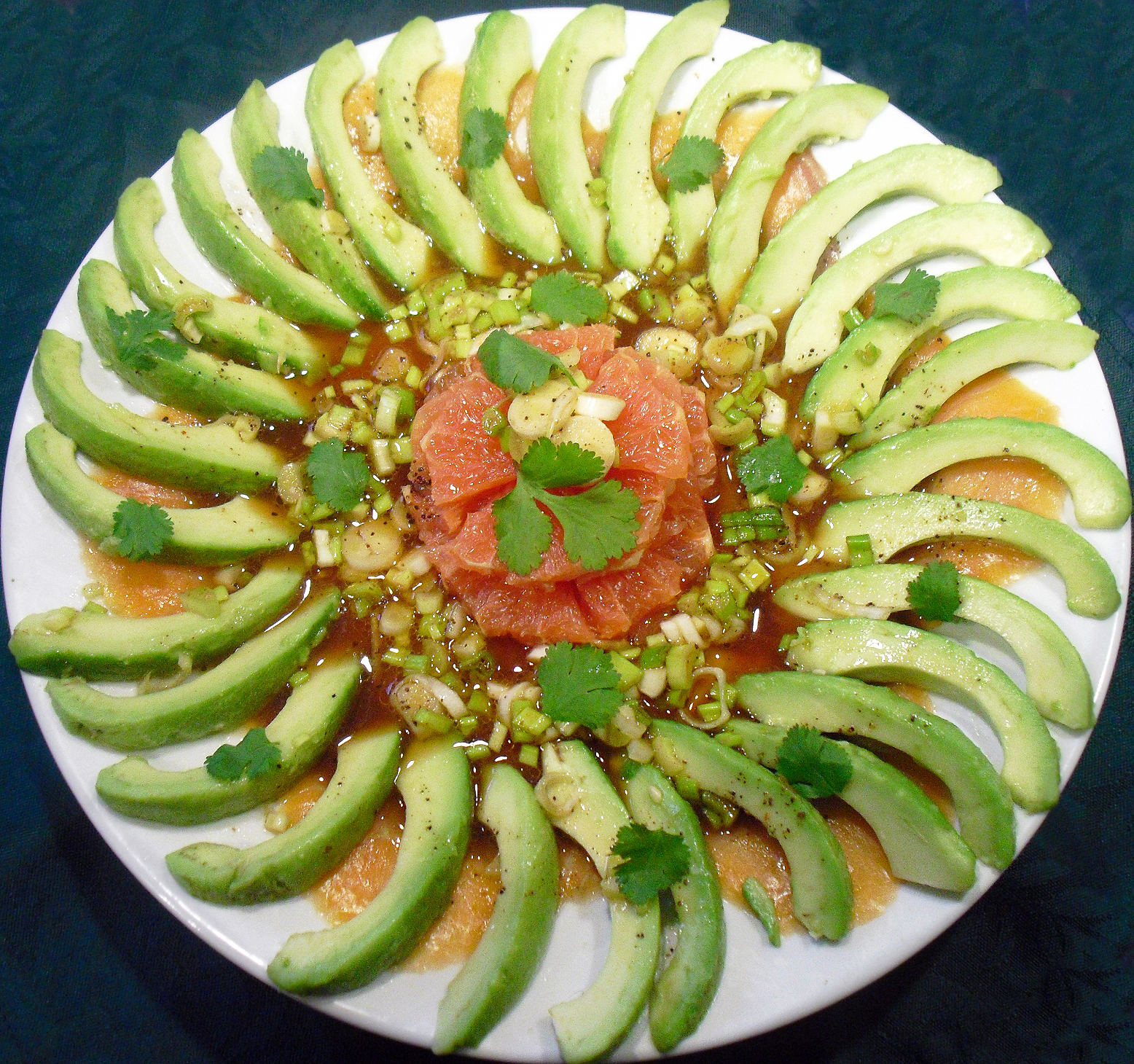 Salade avocat saumon pamplemousse - 2