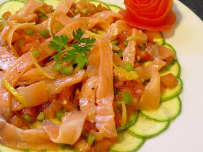 Salade Exotique Surimi Saumon Fume La Recette Facile Par Toques