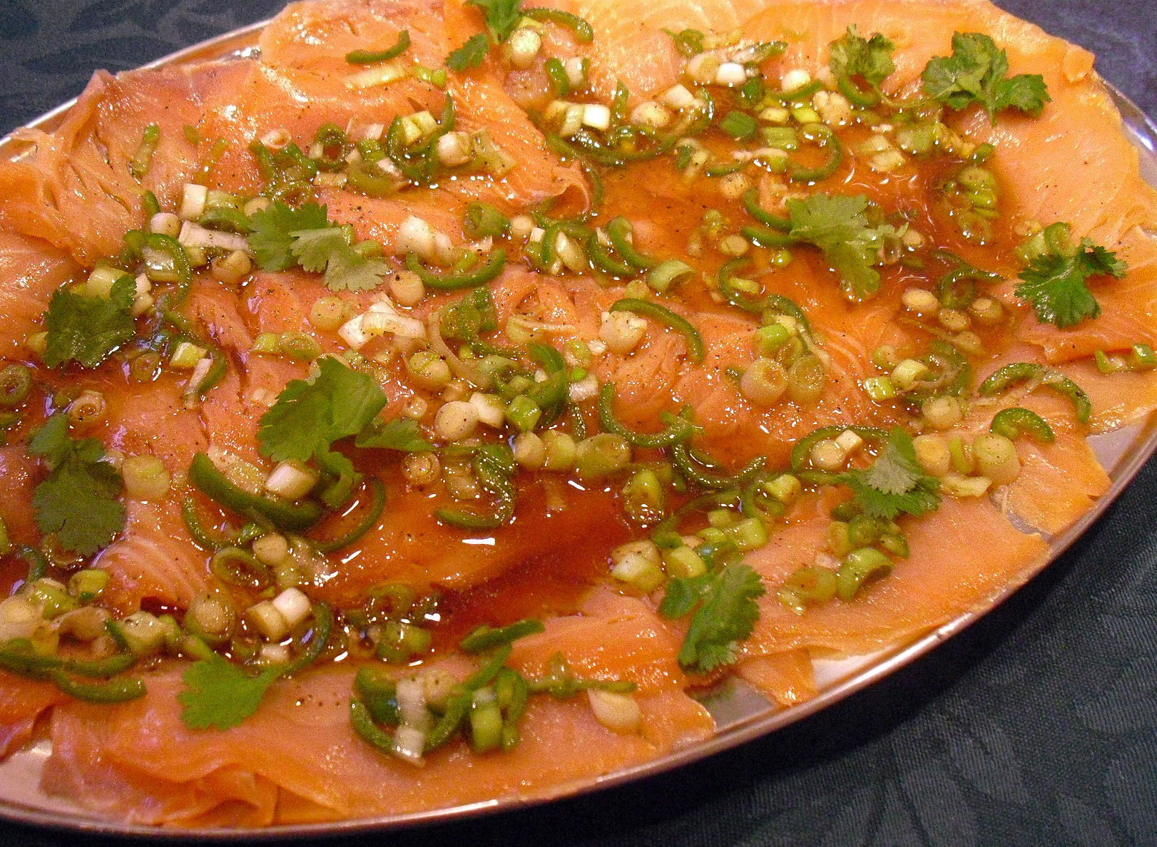 Saumon mariné façon Thaï - 2