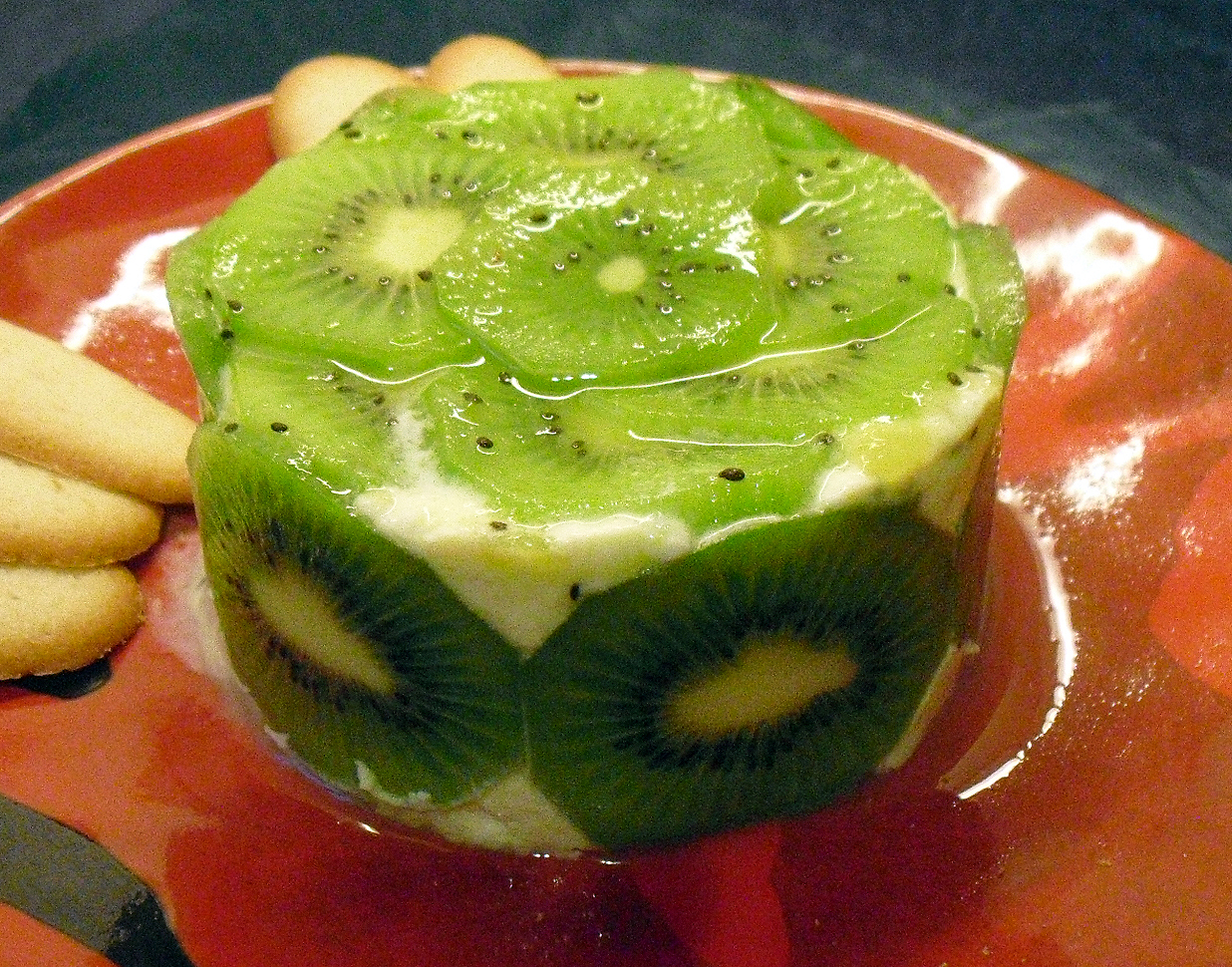Bavarois aux kiwis - 2