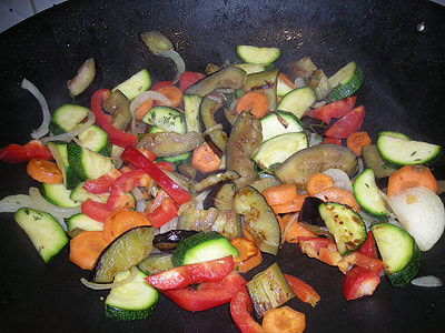 Emincé de poulet aux légumes de Provence - 4