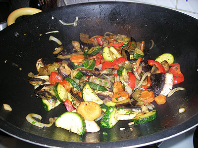 Emincé de poulet aux légumes de Provence - 5