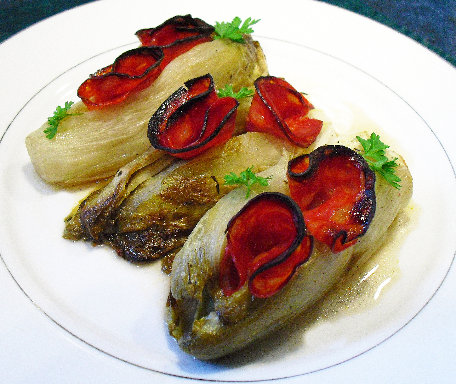 Endives au chorizo - 1