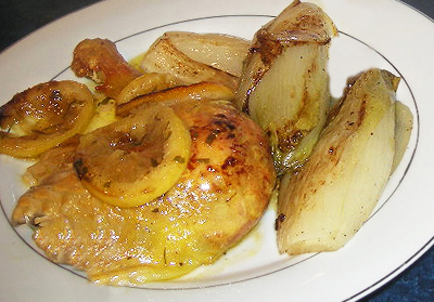 Poulet aux citrons - 1