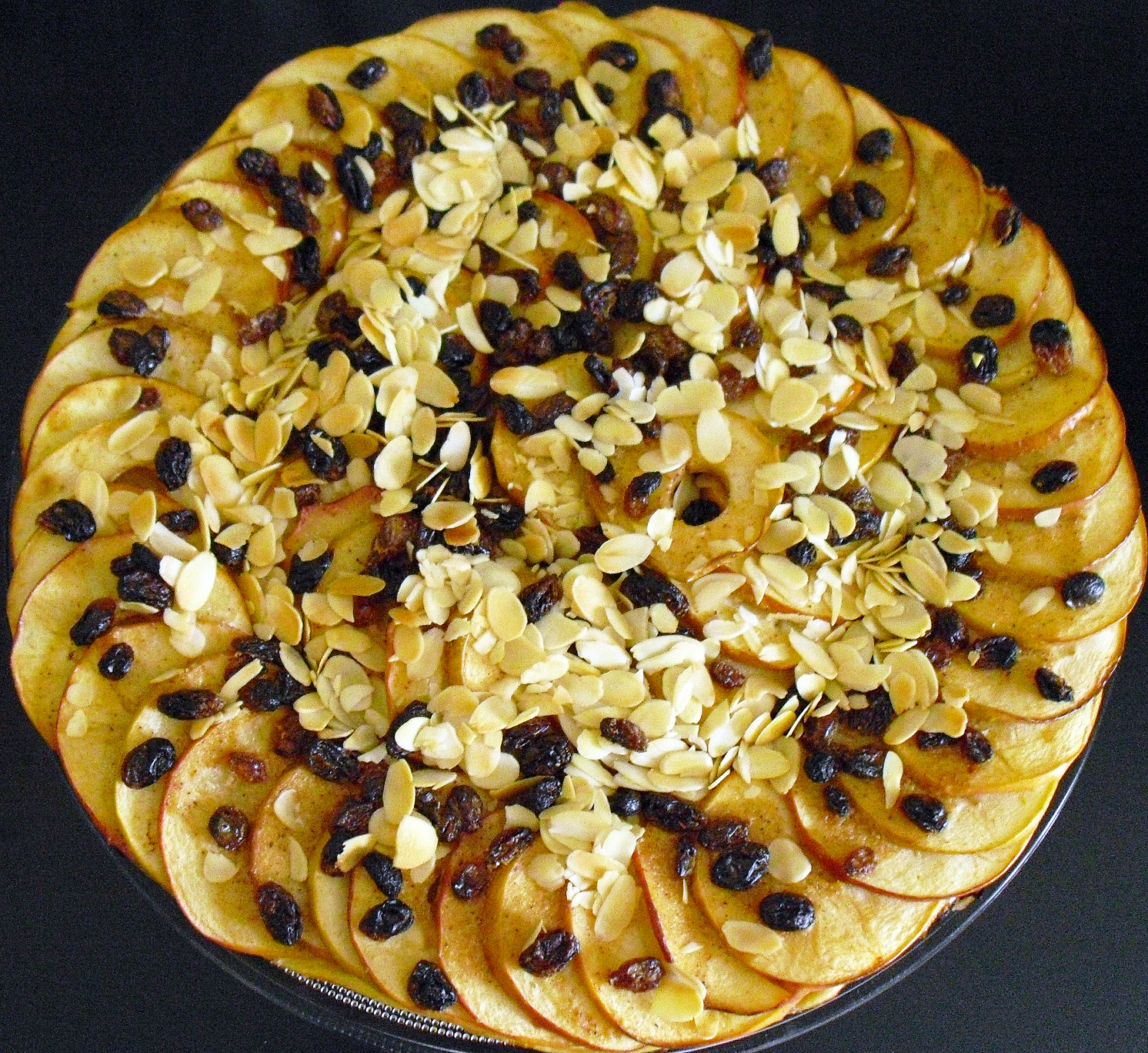 Tarte aux pommes rhum cannelle - 2