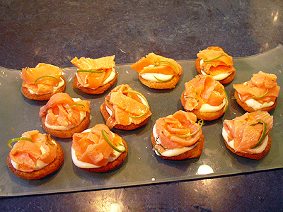 Blinis au saumon fumé - 10