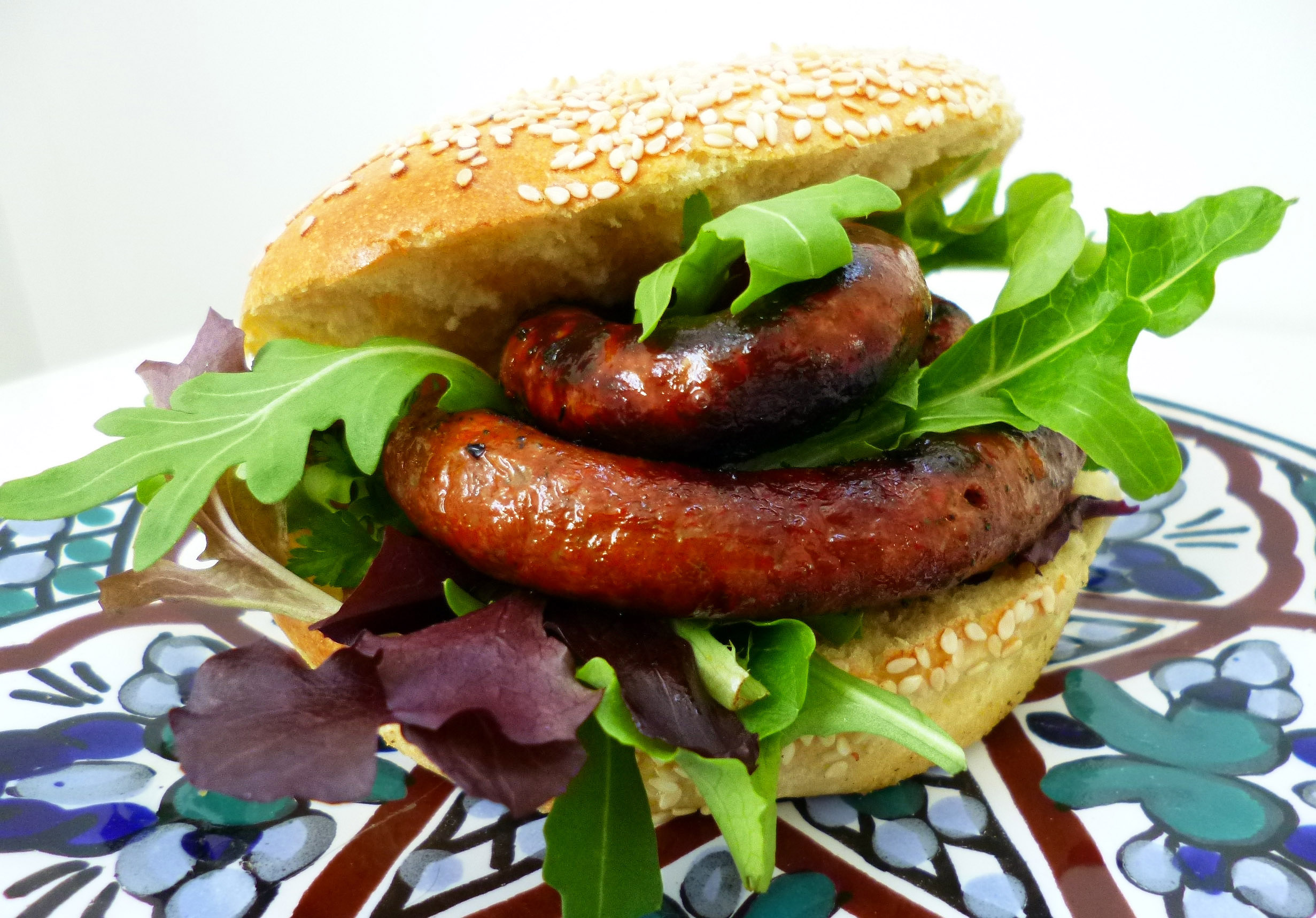 Burger aux merguez - 1