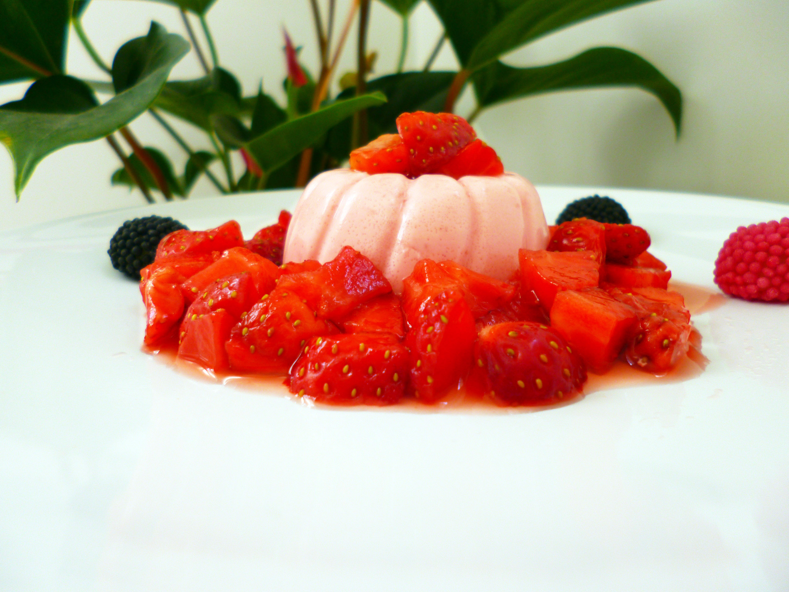 Panna Cotta fraise bonbon - 10