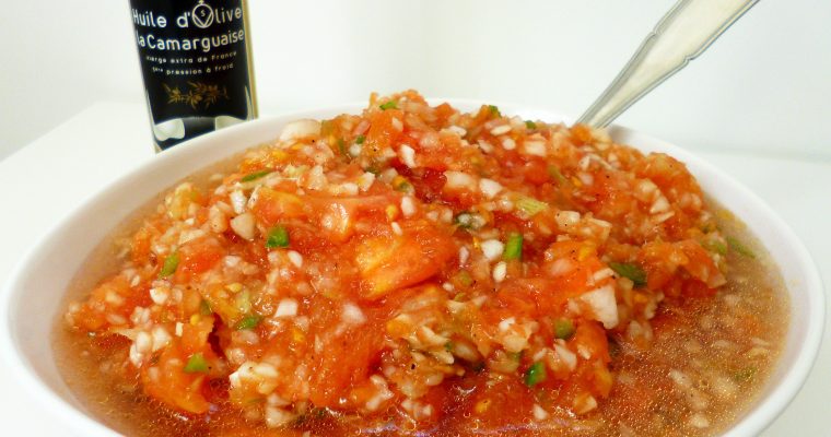 Rougail tomates à l’huile d’olive