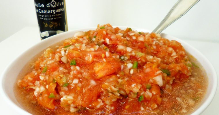 Rougail tomates à l’huile d’olive