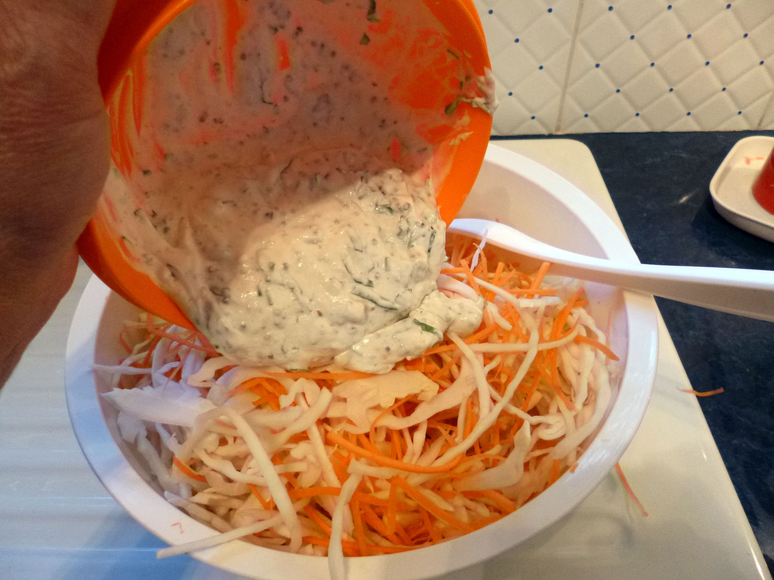 Coleslaw au poulet - 7