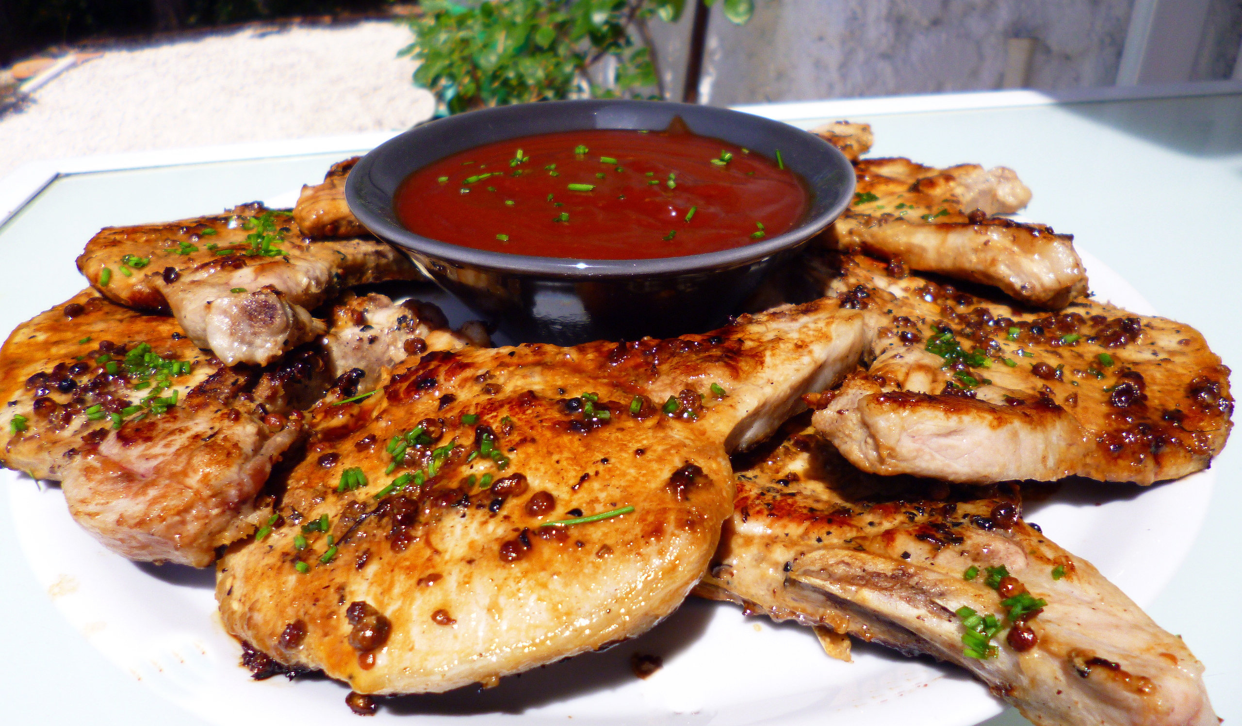 recette de cuisine avec des cotes de porc - recettes de côte de porc