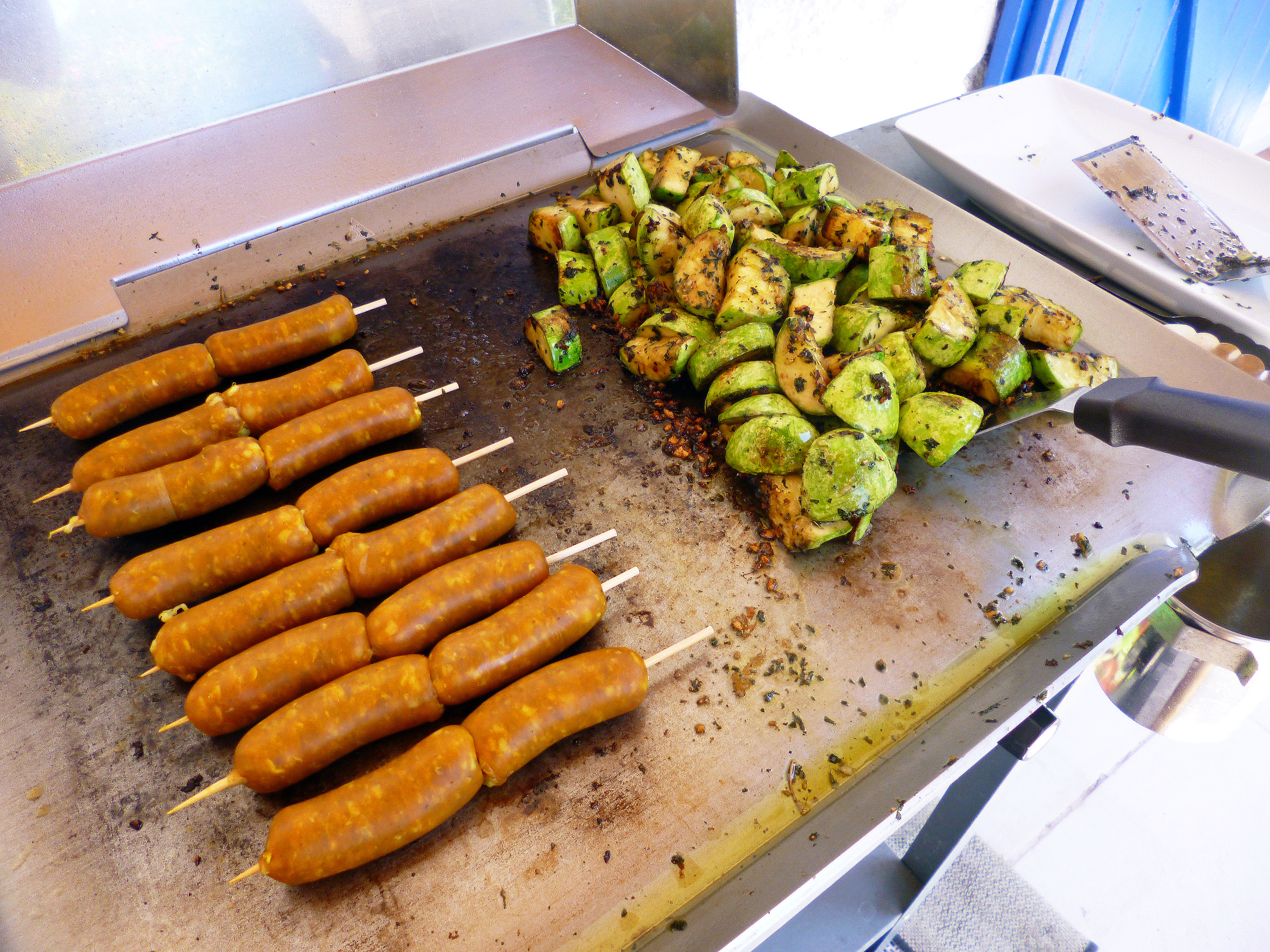 Brochettes de chipolatas au curry - 9