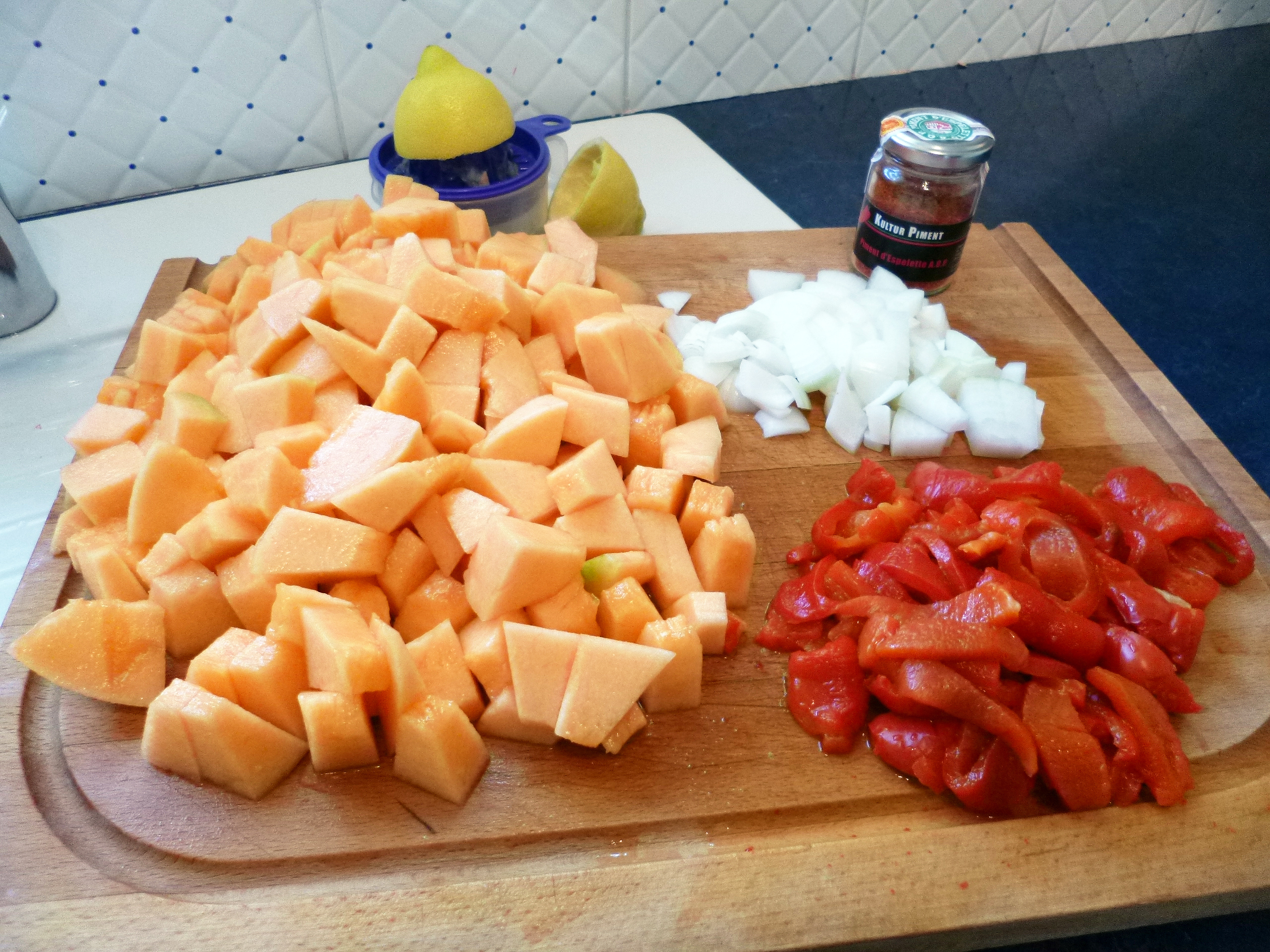 Gaspacho de melon - 3