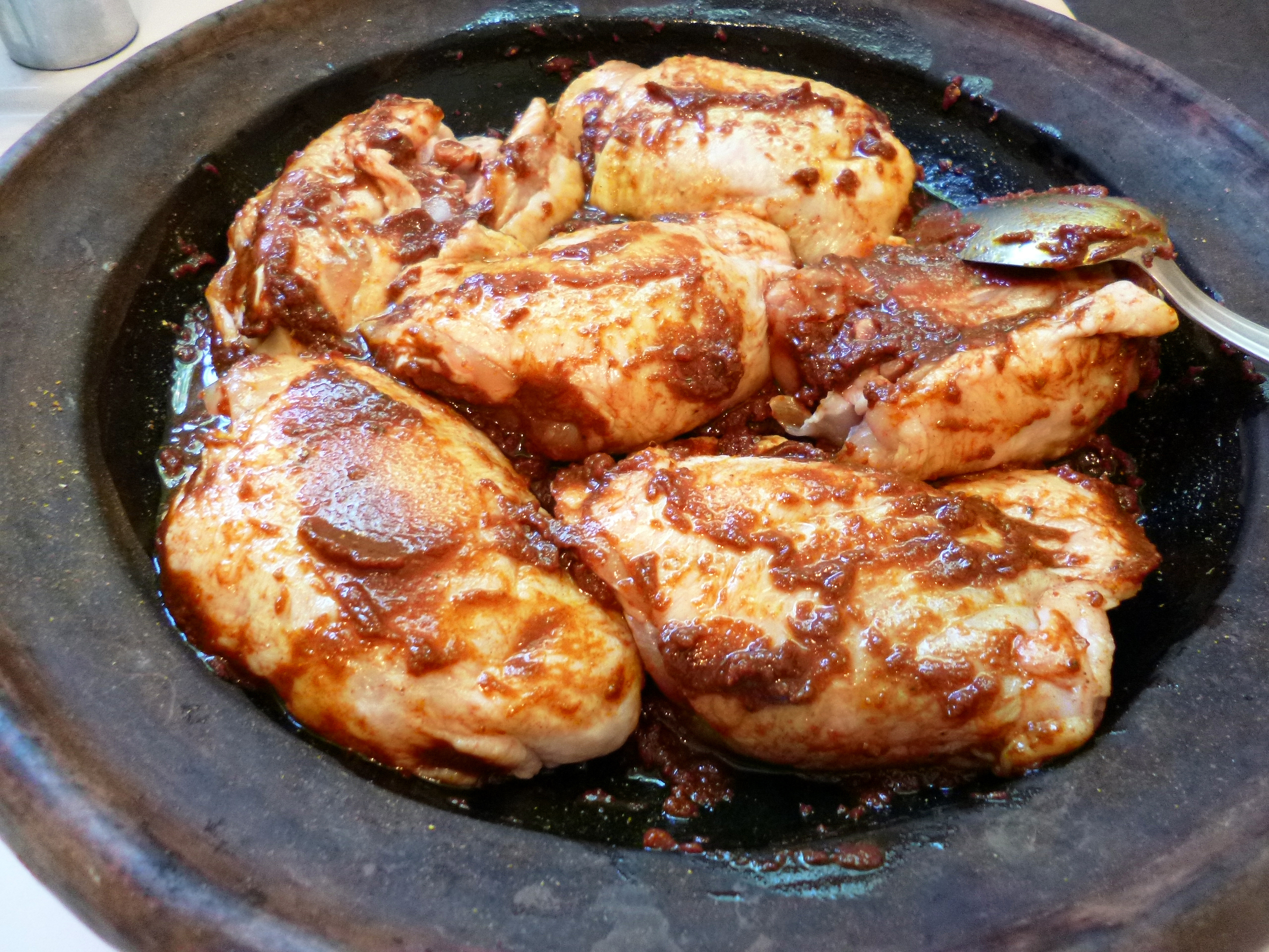 Tajine de poulet aux légumes d'été - 3