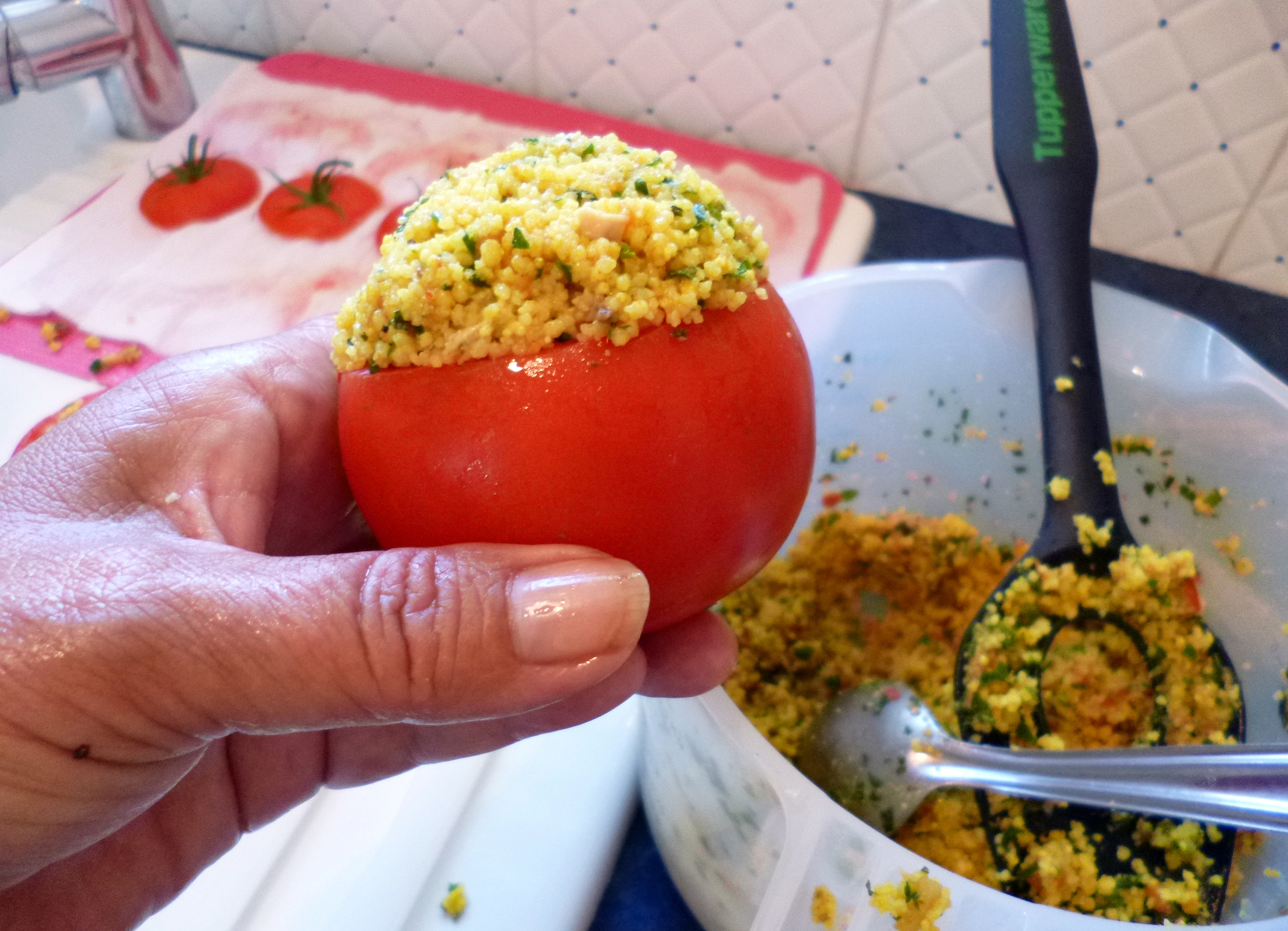 Tomates farcies à l'orientale - 10