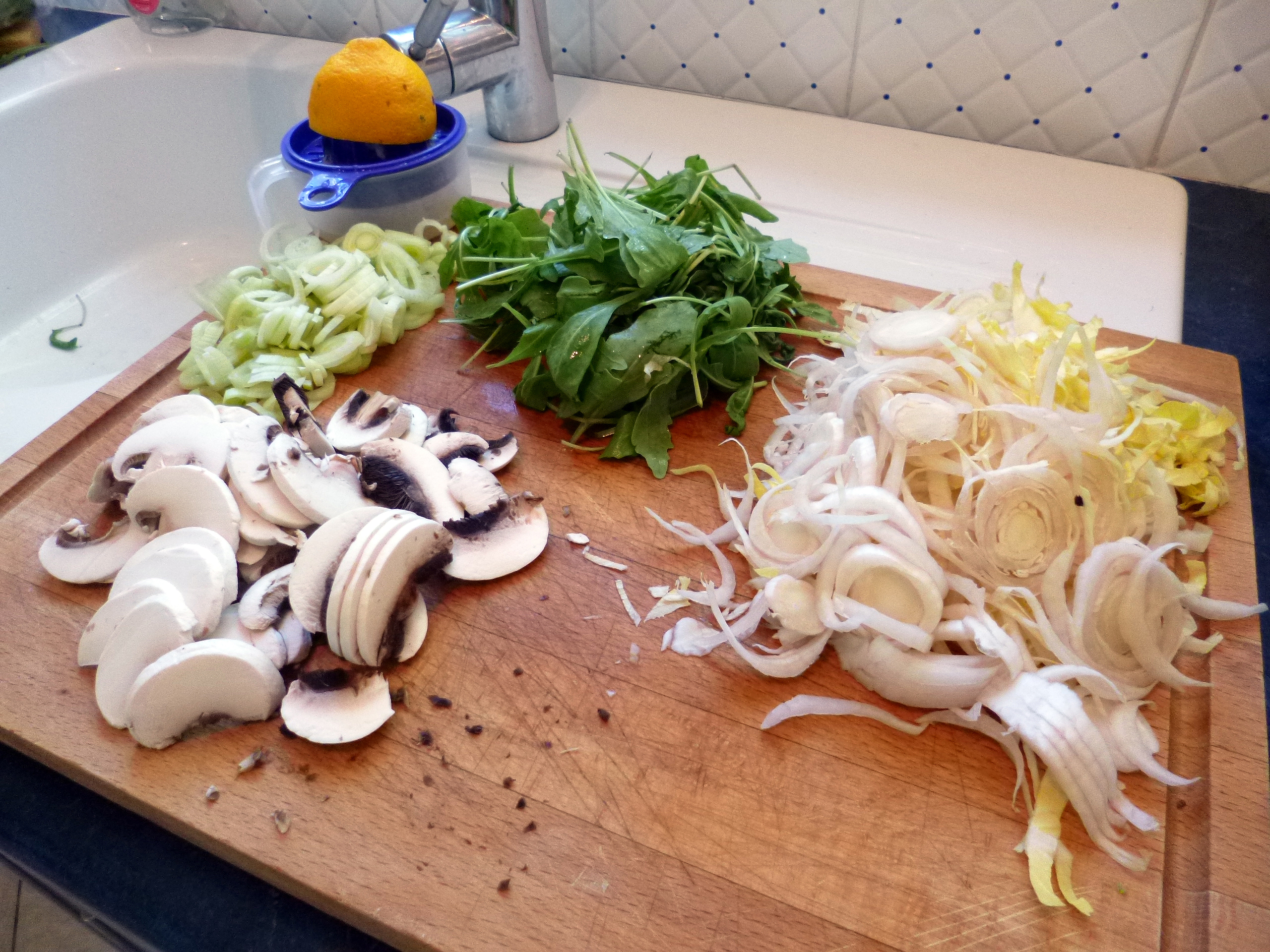 Salade de fenouil aux crevettes - 2