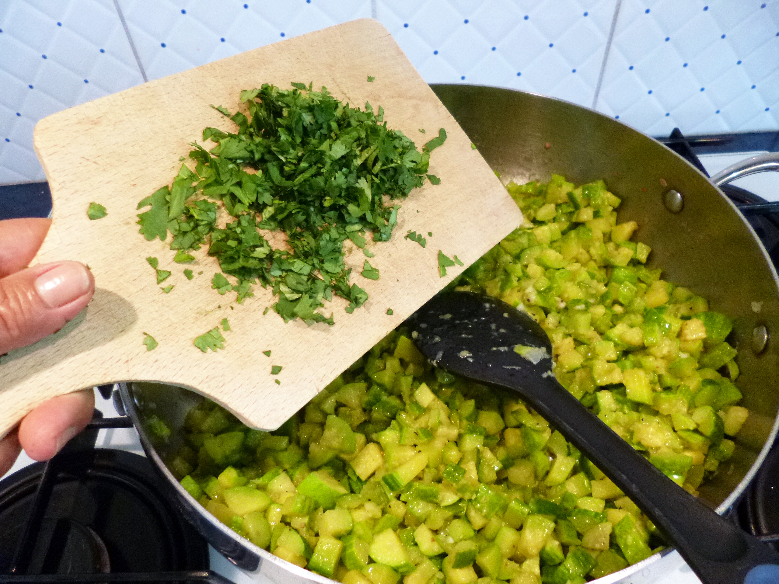 Brunoise de courgettes - 6