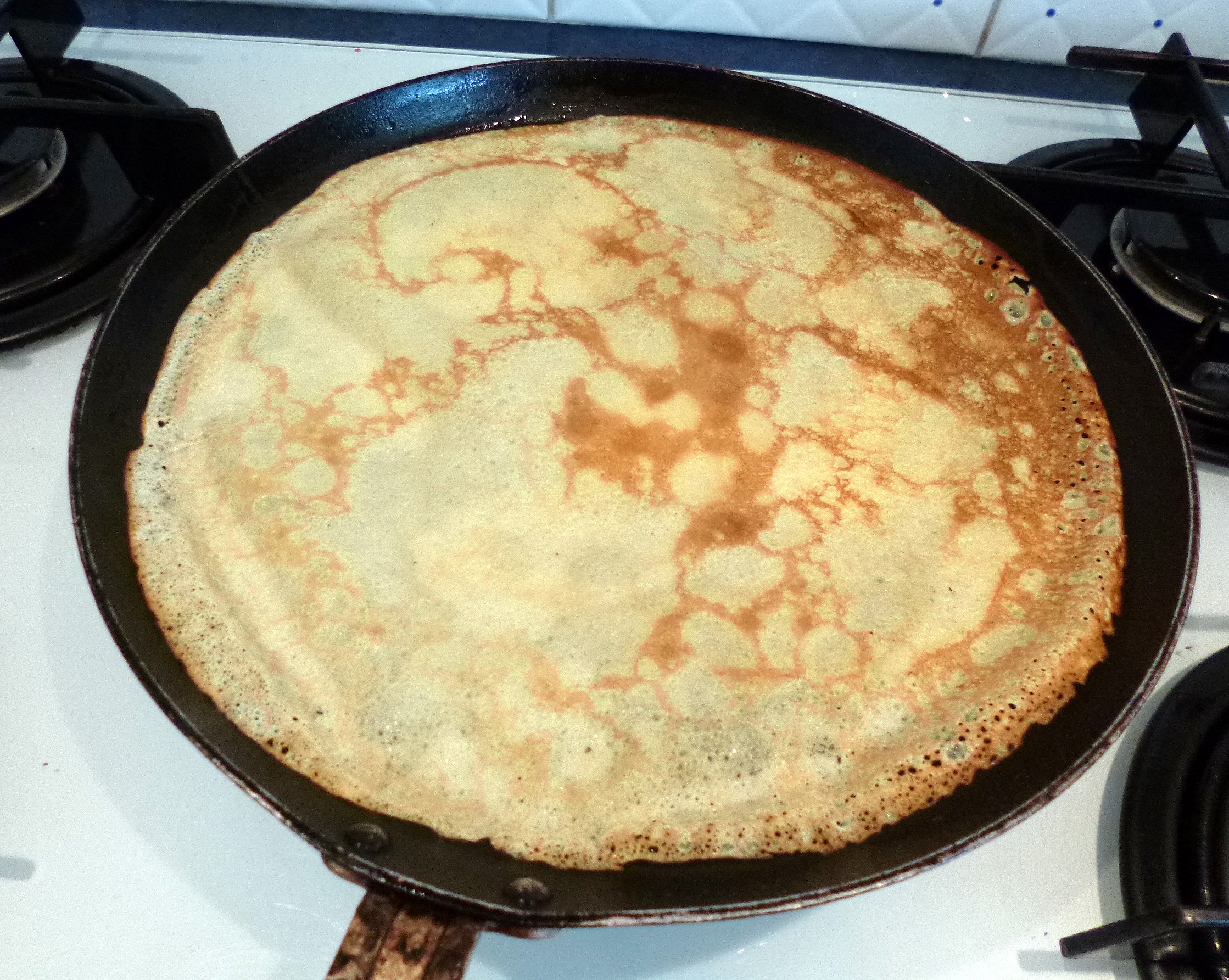 Crêpes au chèvre et coulis de fruits rouges - 10