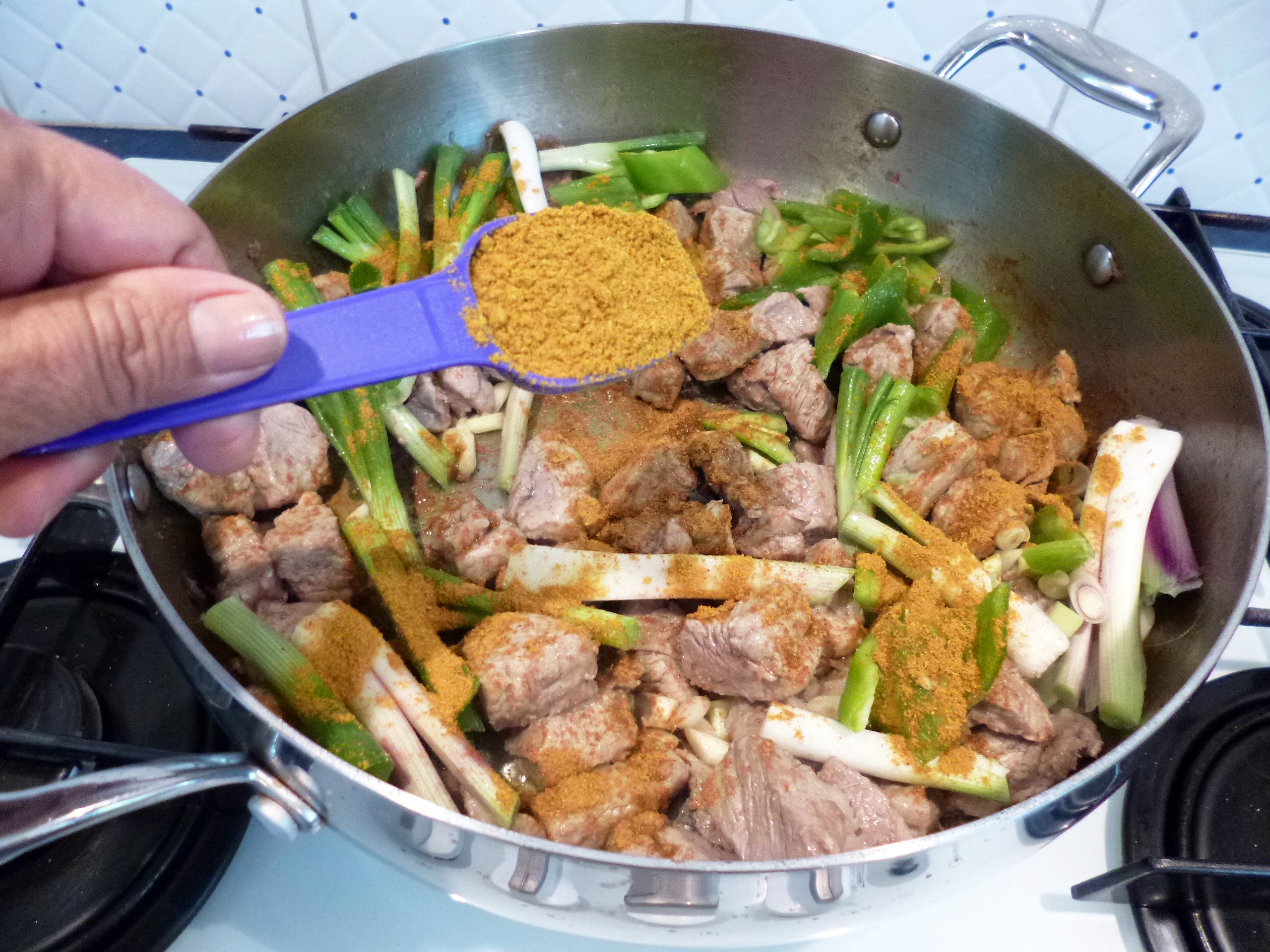 Porc au curry - 6