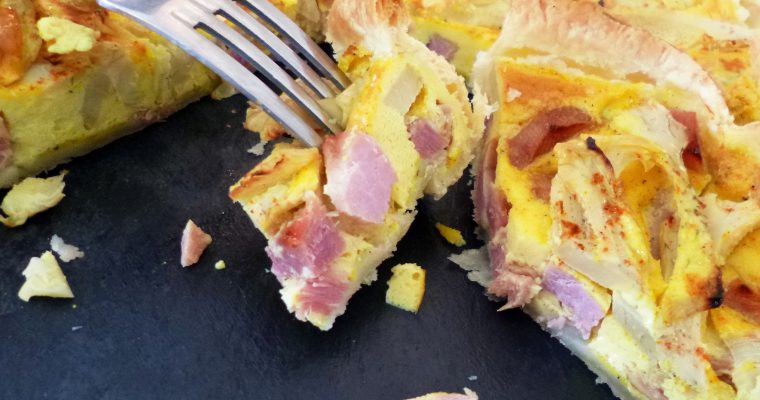 Quiche jambon artichauts