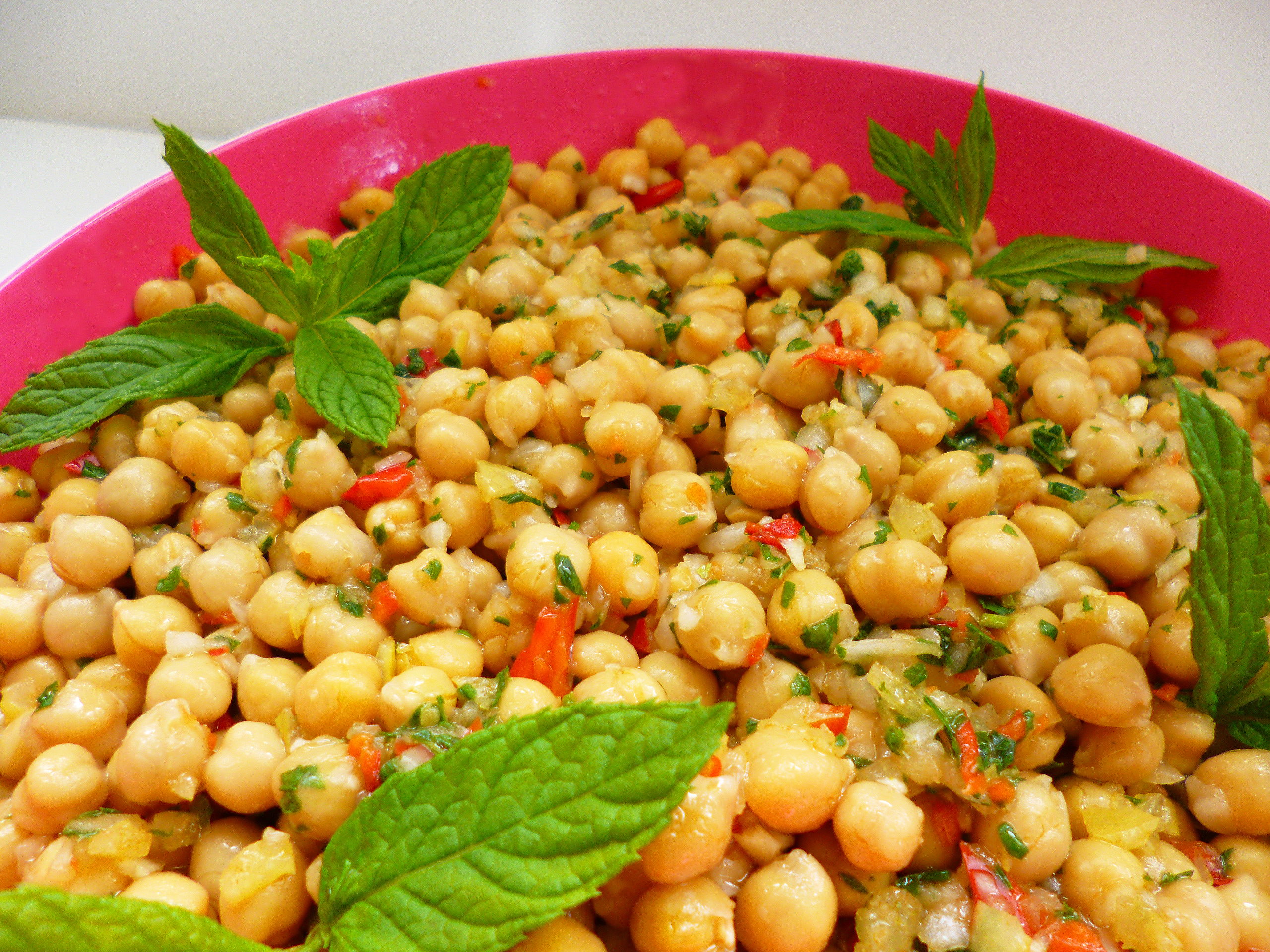 Salade De Pois Chiche L orientale La Recette Facile Par Toqu s 2 