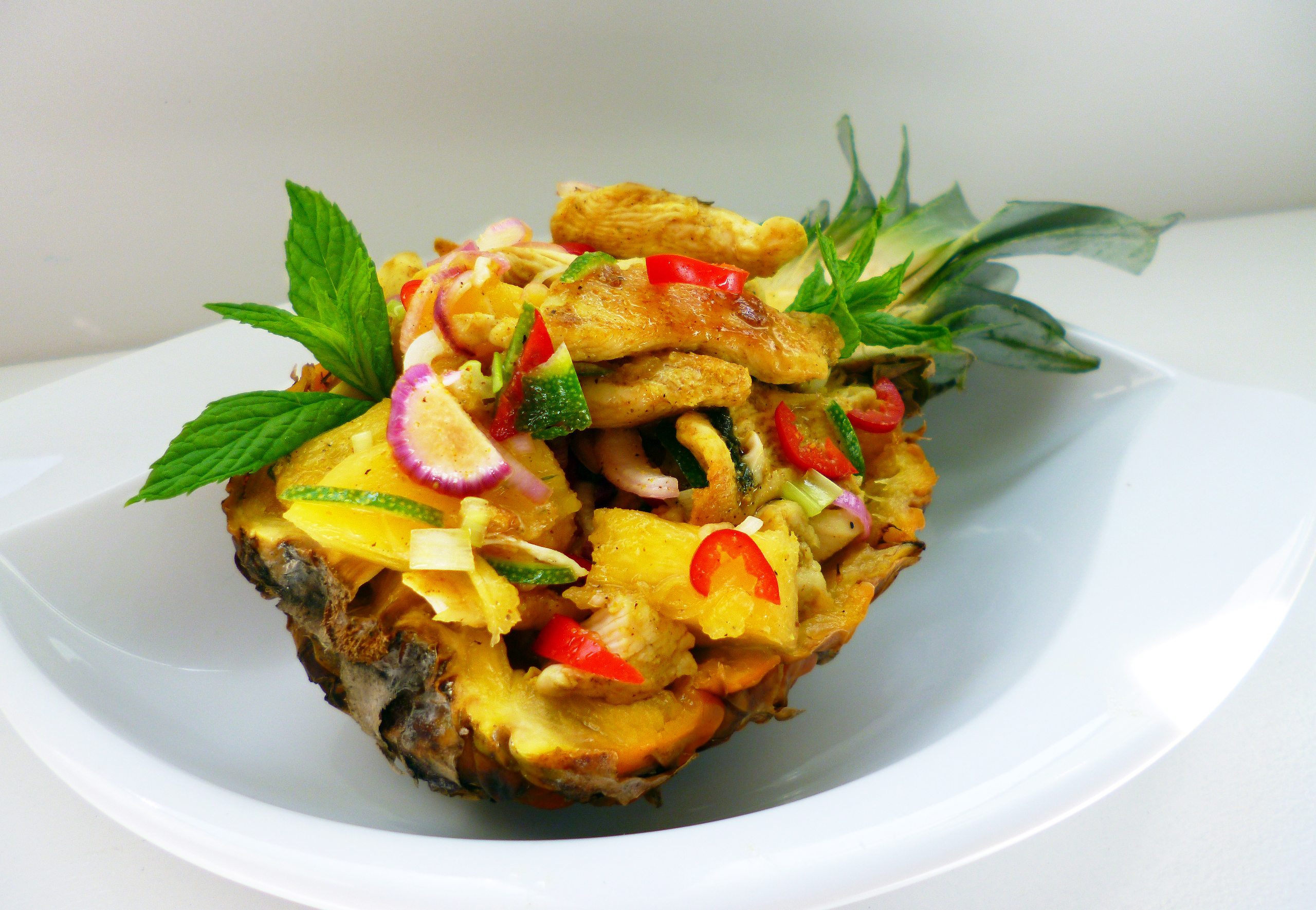 Salade de poulet à l'ananas - 10
